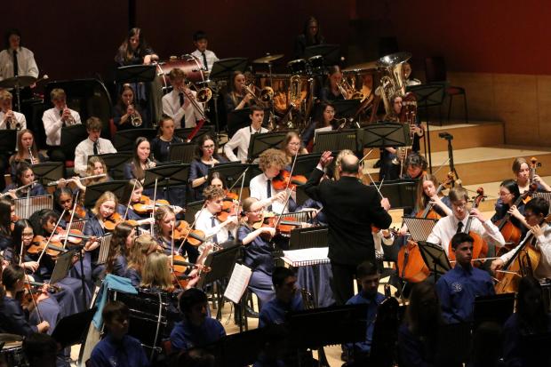 Hampshire Chronicle: The Hampshire County Council, the Chairmans Concert at the Anvil.